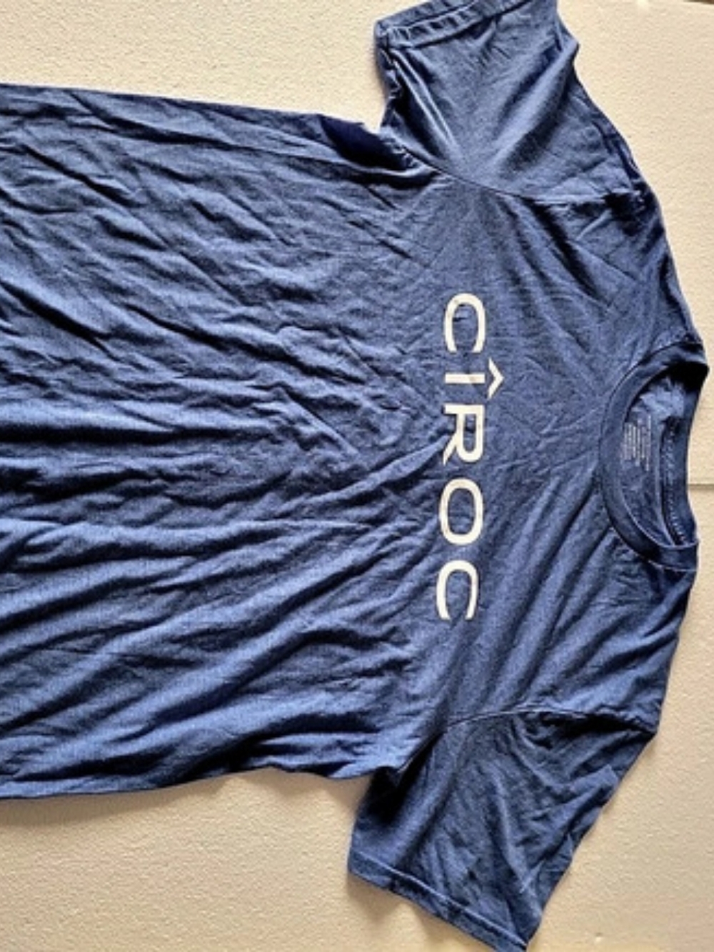 Ciroc Vodka Branded Graphic T-Shirt Blue Large. New No Tag.